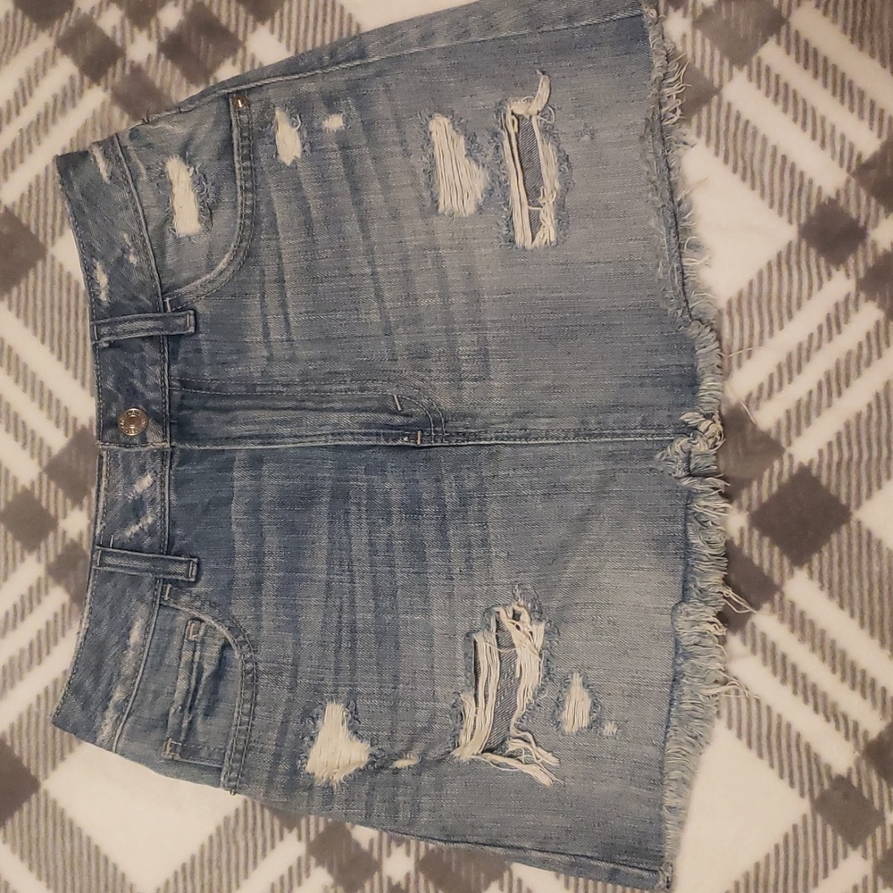 Abercrombie jean skirt